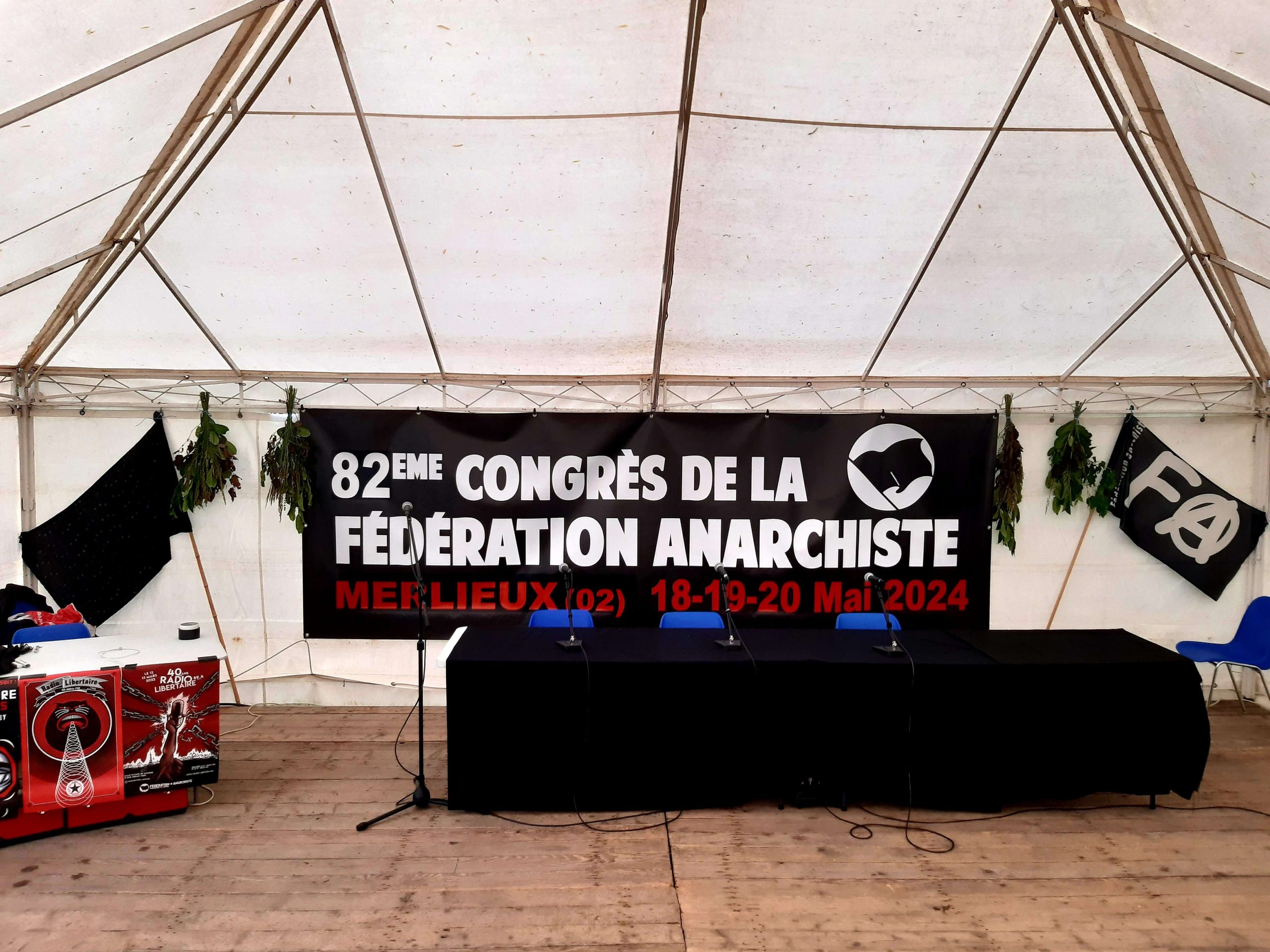 82ème congrès de la Fédération Anarchiste