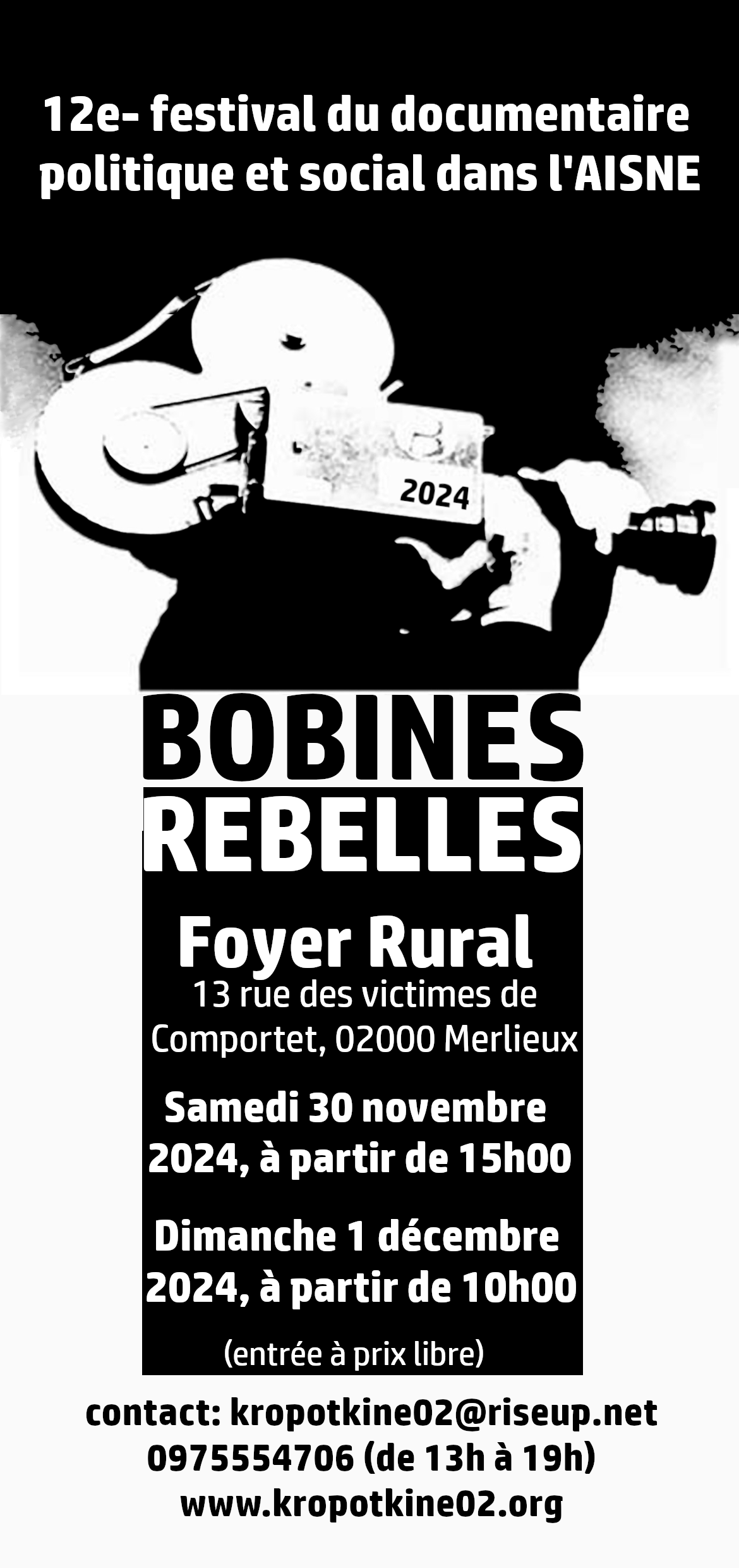 Bobines Rebelles 2024